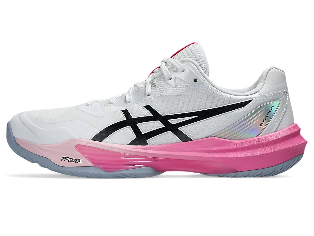 ASICS SKY ELITE FF 3 1053A081 100 White Dragon Fruit Volleyball Shoes US 4.5-16
