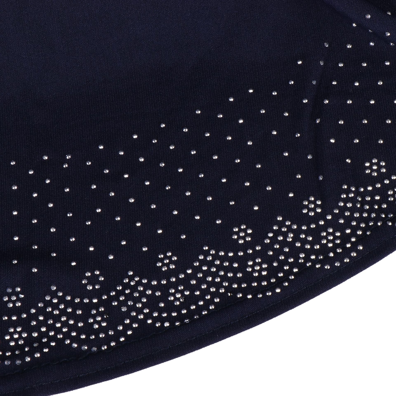 Rhinestone Hijab Full Cover Scarf Women Muslim Khimar Overhead Headscarf Islamic