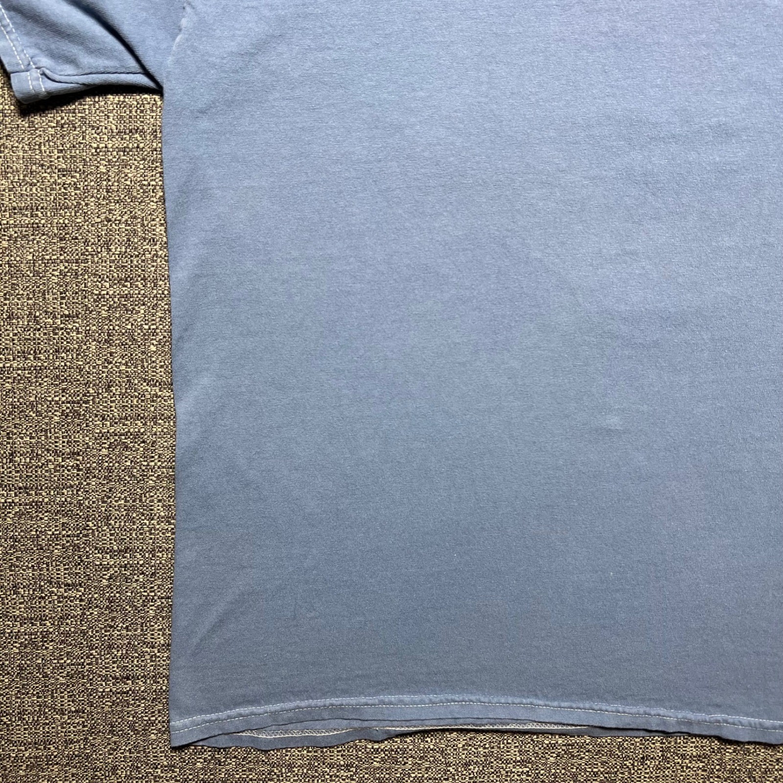 Yosemite National Park Sunset Mountain Double Sided Blue T Shirt Mens Medium