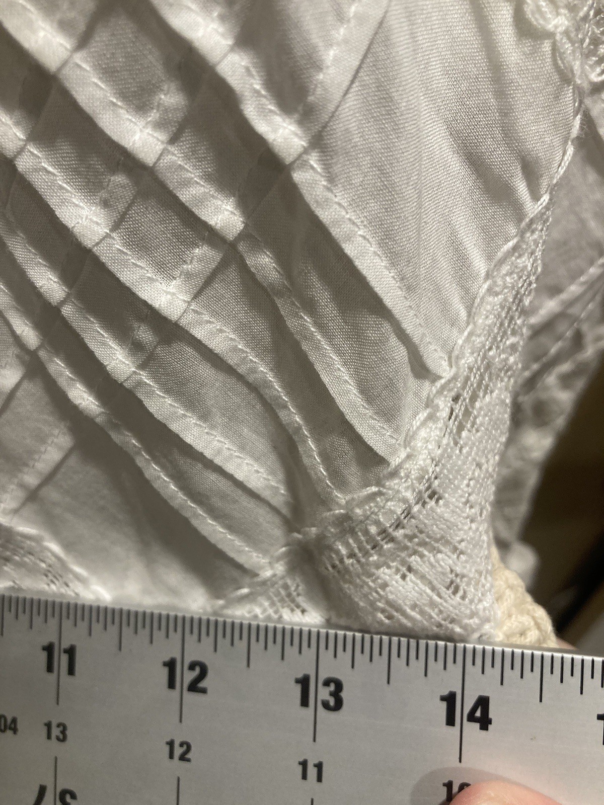 Zimmermann 0 Small Maxi Dress Lace Ruffle Long Sleeves NO LINING