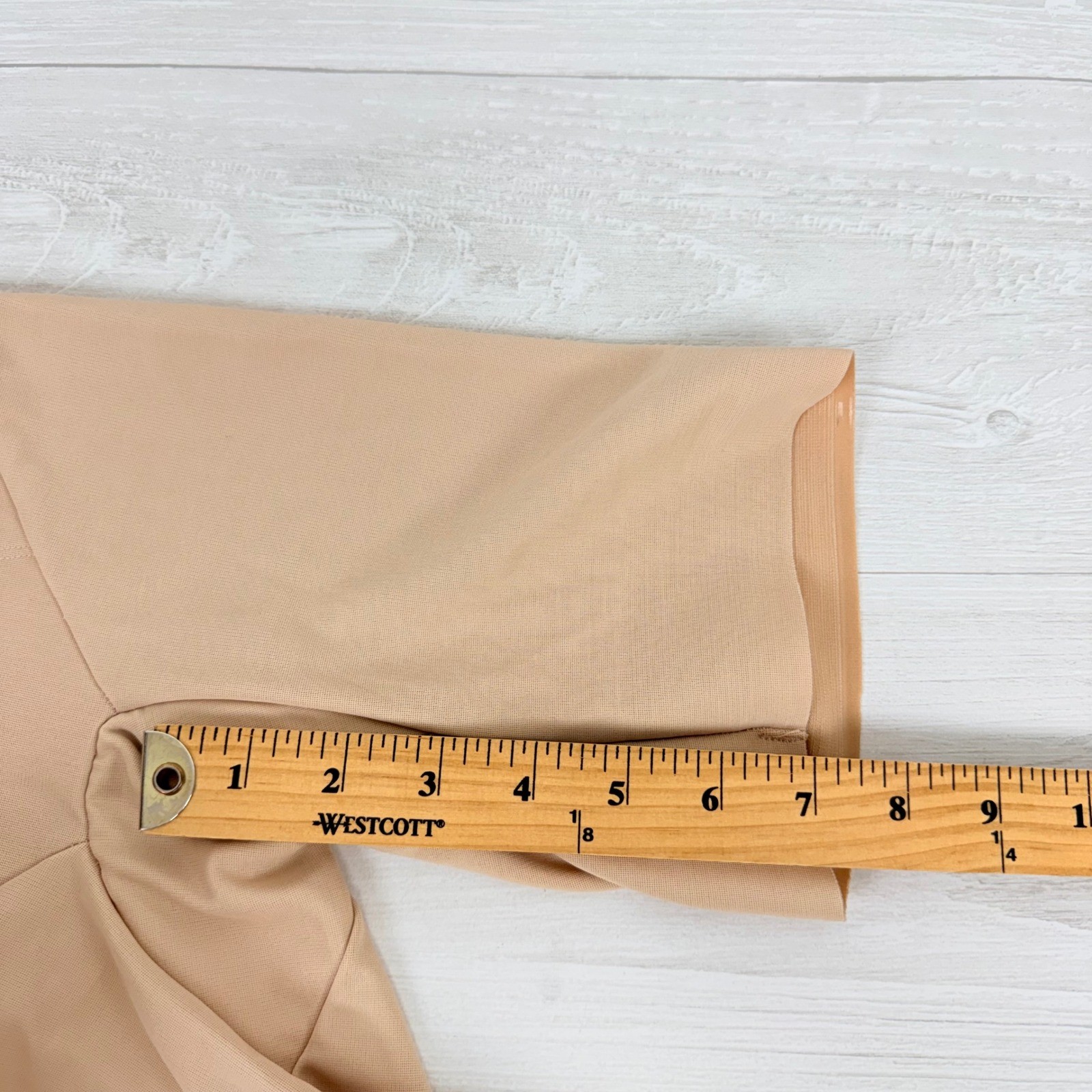 Miraclesuit Shapewear Size S High Waist Long Leg Nude Extra Firm Thigh Slimming