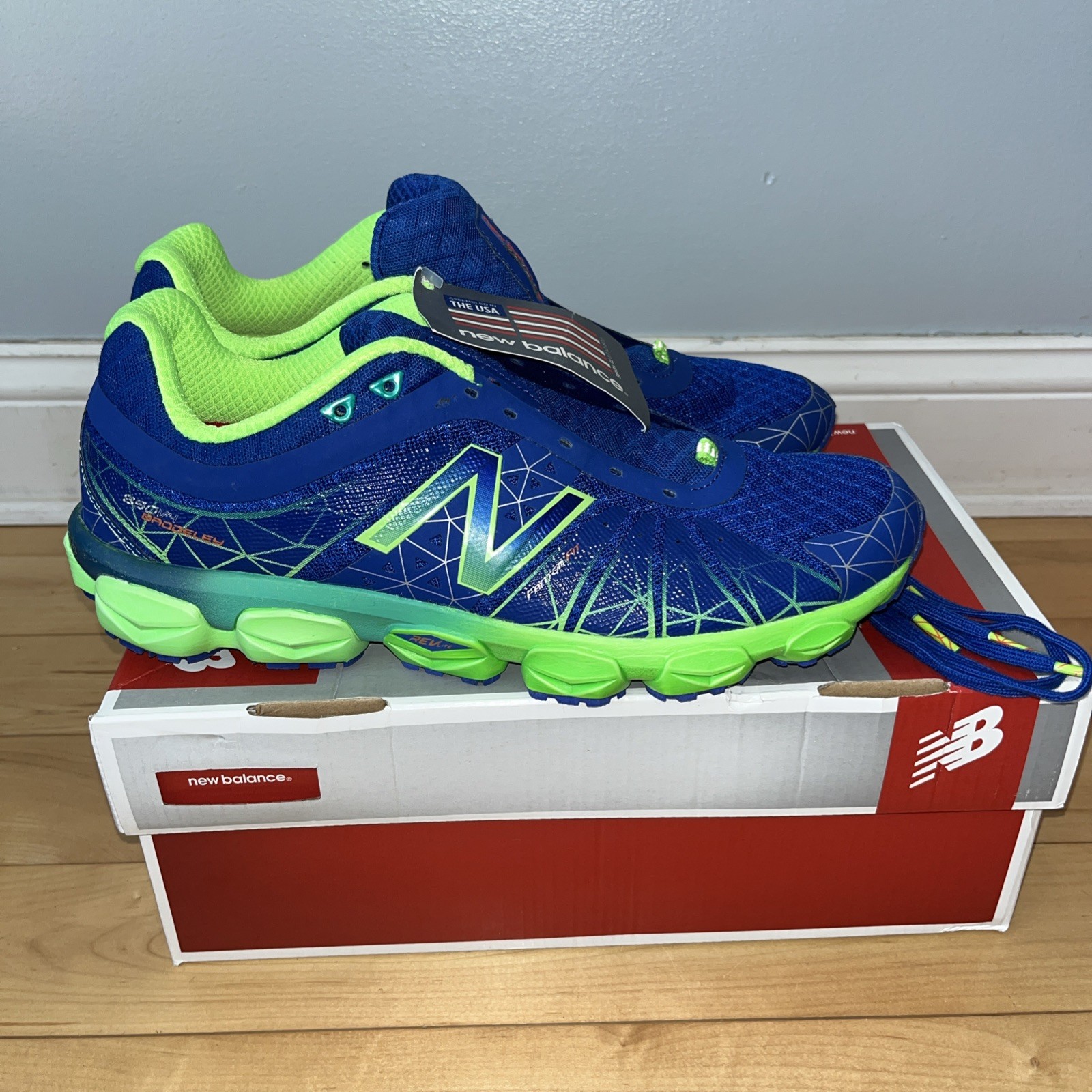 New Balance Men’s Running 850V4 Fantom Fit M890BG4 Blue Size 10.5 D New (other)