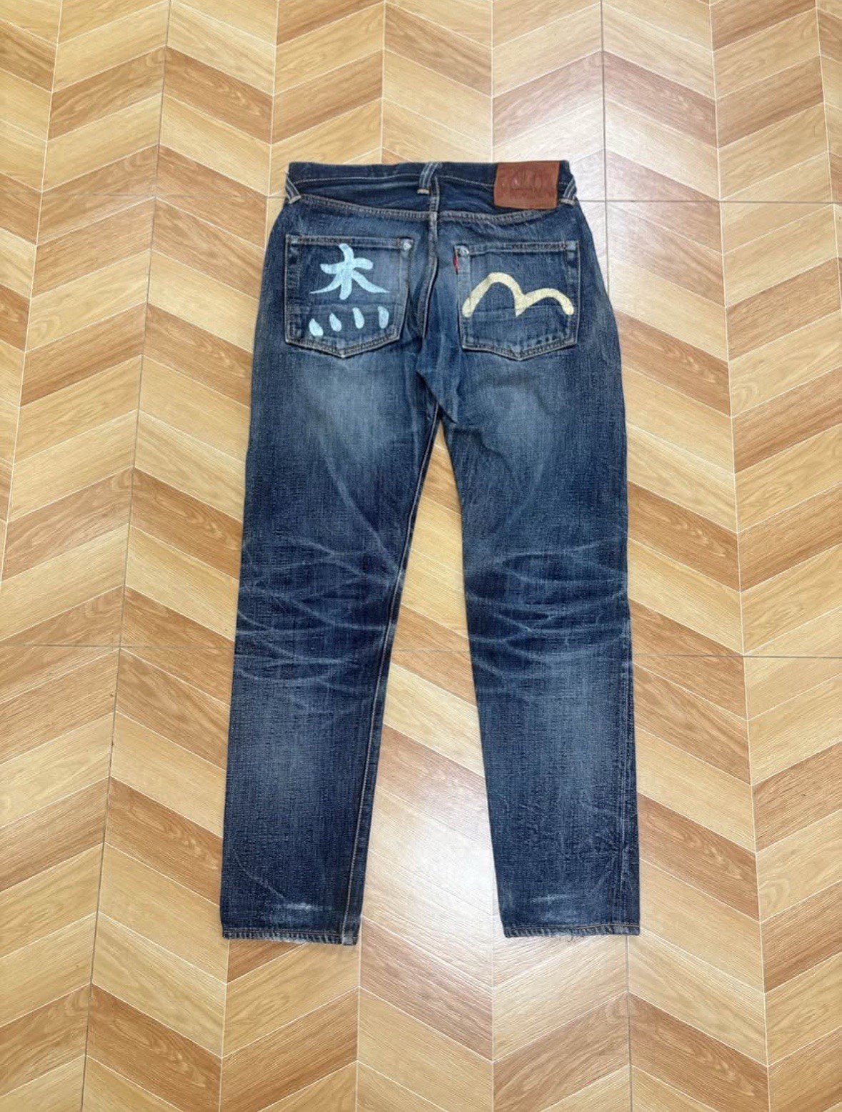 HOT VTG Evisu NO.1 SPECIAL Made In Japan Straight Fit Selvedge Jeans (tailored)