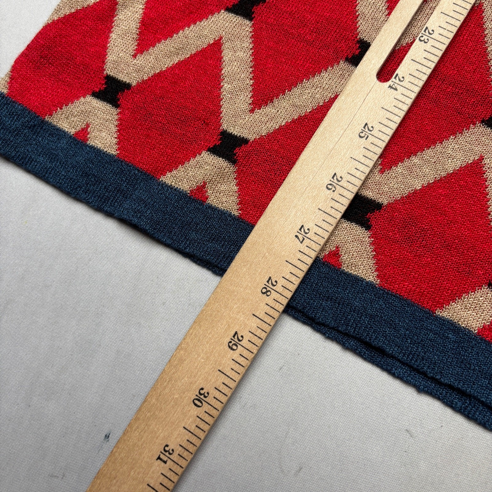 Maxhosa By Laduma Knit Long Sleeve Polo Sweater Men’s Large Linen African Luxury