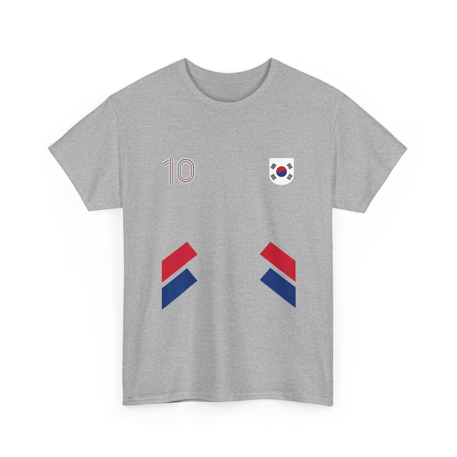 South Korea Soccer T-Shirt, South Korean Flag Soccer Retro T-Shirt