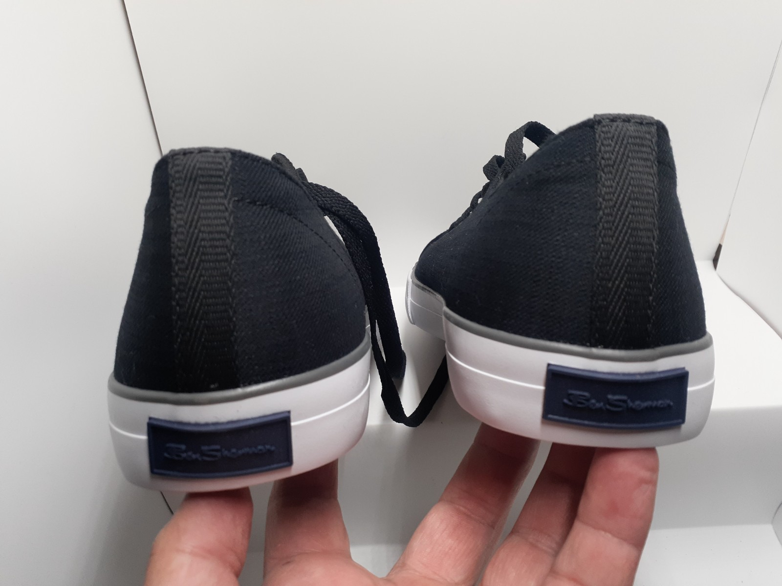 Ben Sherman Dorset Lo Black Sneakers Size US 8.5