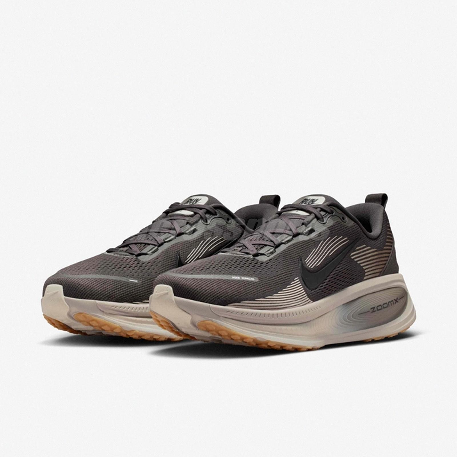 Nike Vomero 18 Medium Ash Black College Grey Men Road Running Shoes HM6803-215