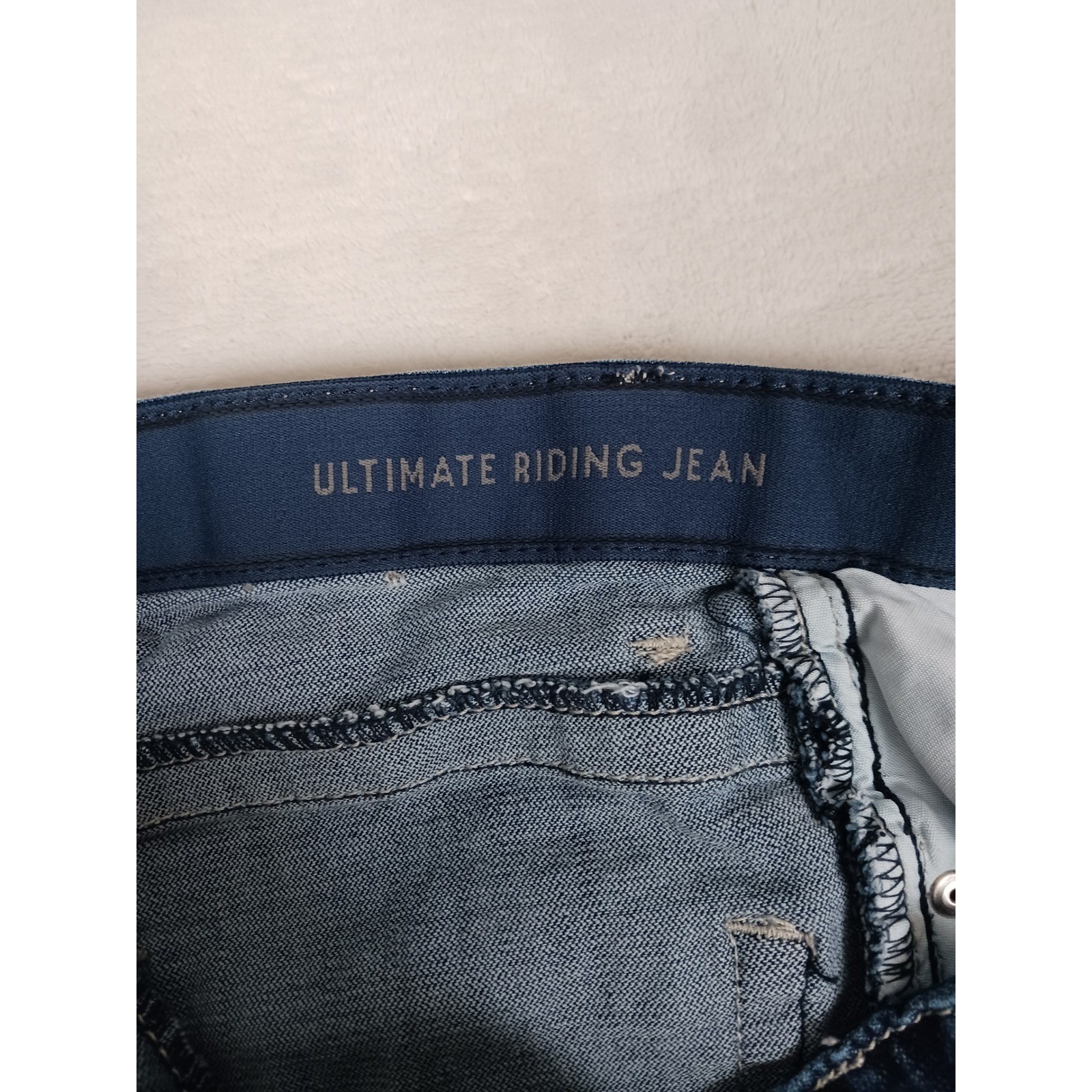 Wrangler Willow Ultimate Riding Jeans Womens 5×36 Dark Wash Bootcut 10WRW60DS