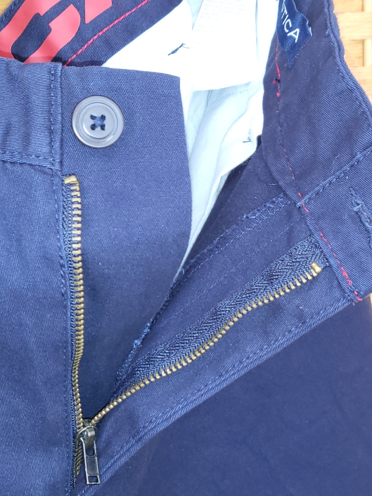 Nautica Men’s Navy Blue 38W The Deck Short Classic 98% Cotton 2% Elastane NWT
