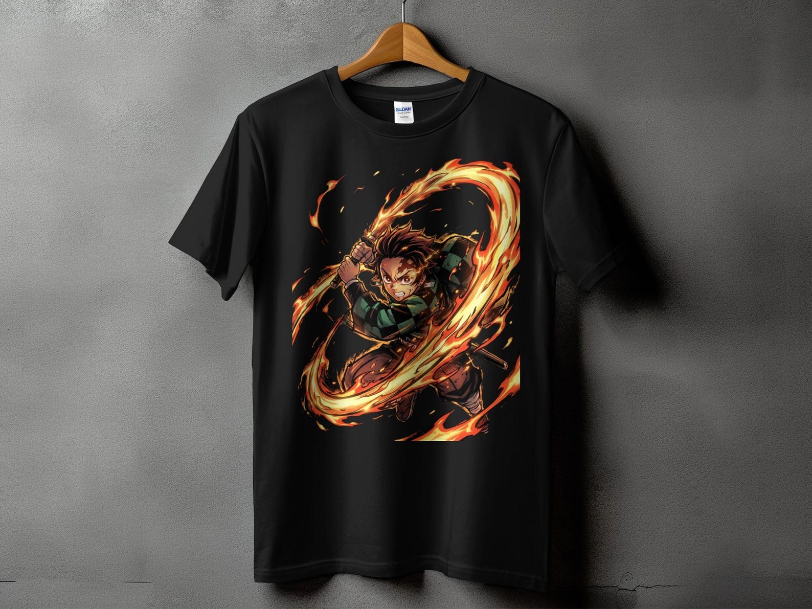 Tanjiro Shirt, Anime T-shirt, Anime Sweatshirt, Graphic Anime Tee, Anime Lovers