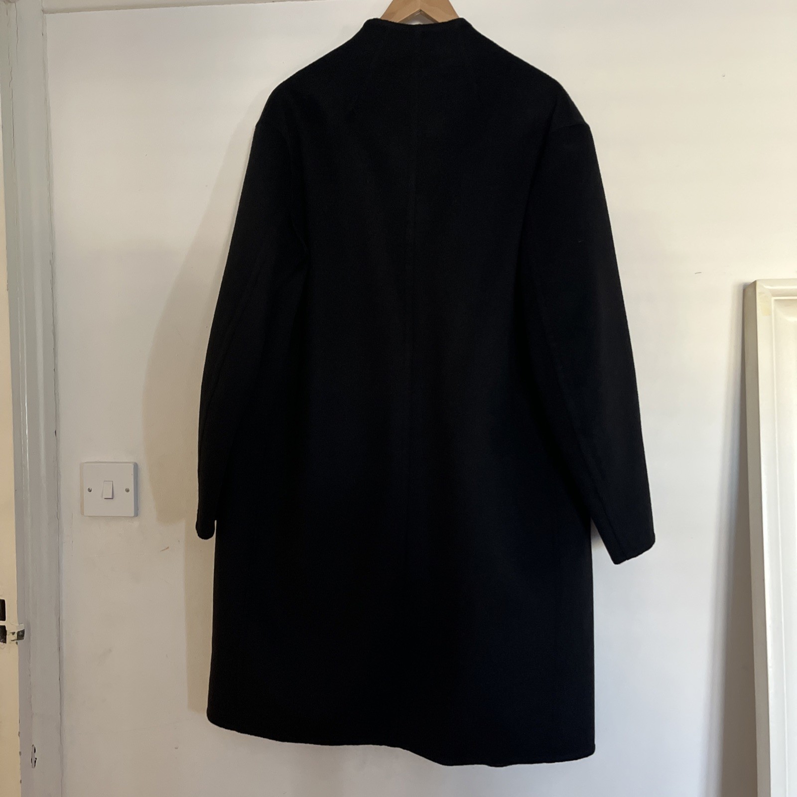 UNIQLO +J Jil Sander Cashmere blend Collarless Coat size S