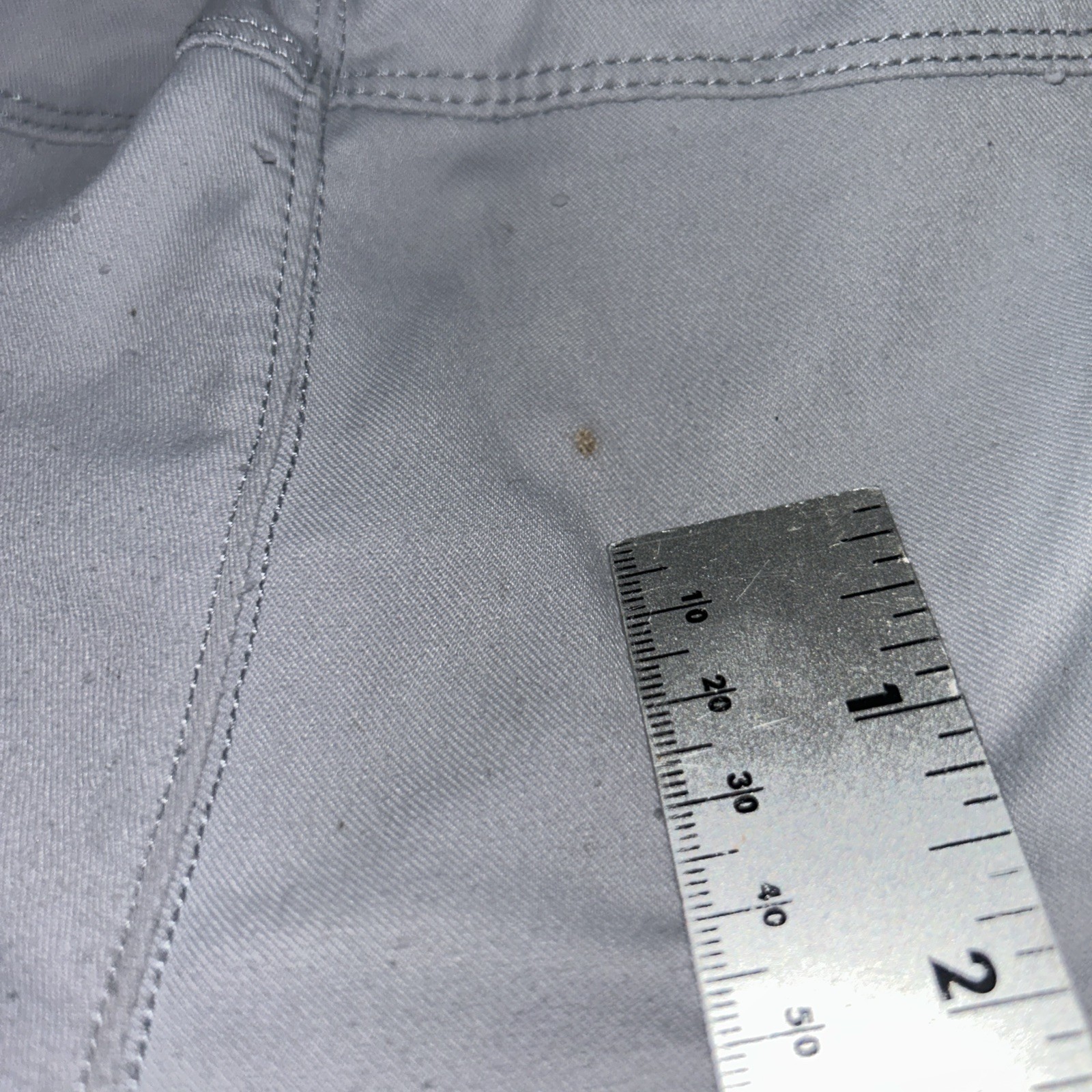 Bird Dogs Shorts Mens L Grey Yellow Lined Elastic Stretch 6” Inseam Chino Casual