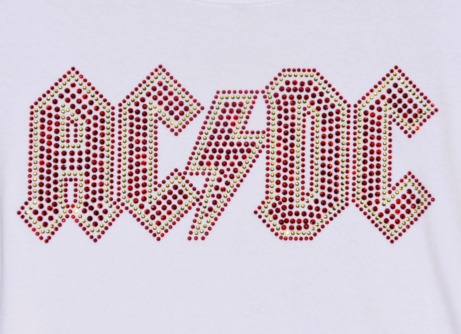 AC/DC rhinestone bling shirt or tank XS S M L XL XXL 1X 2X 3X 4X 5X