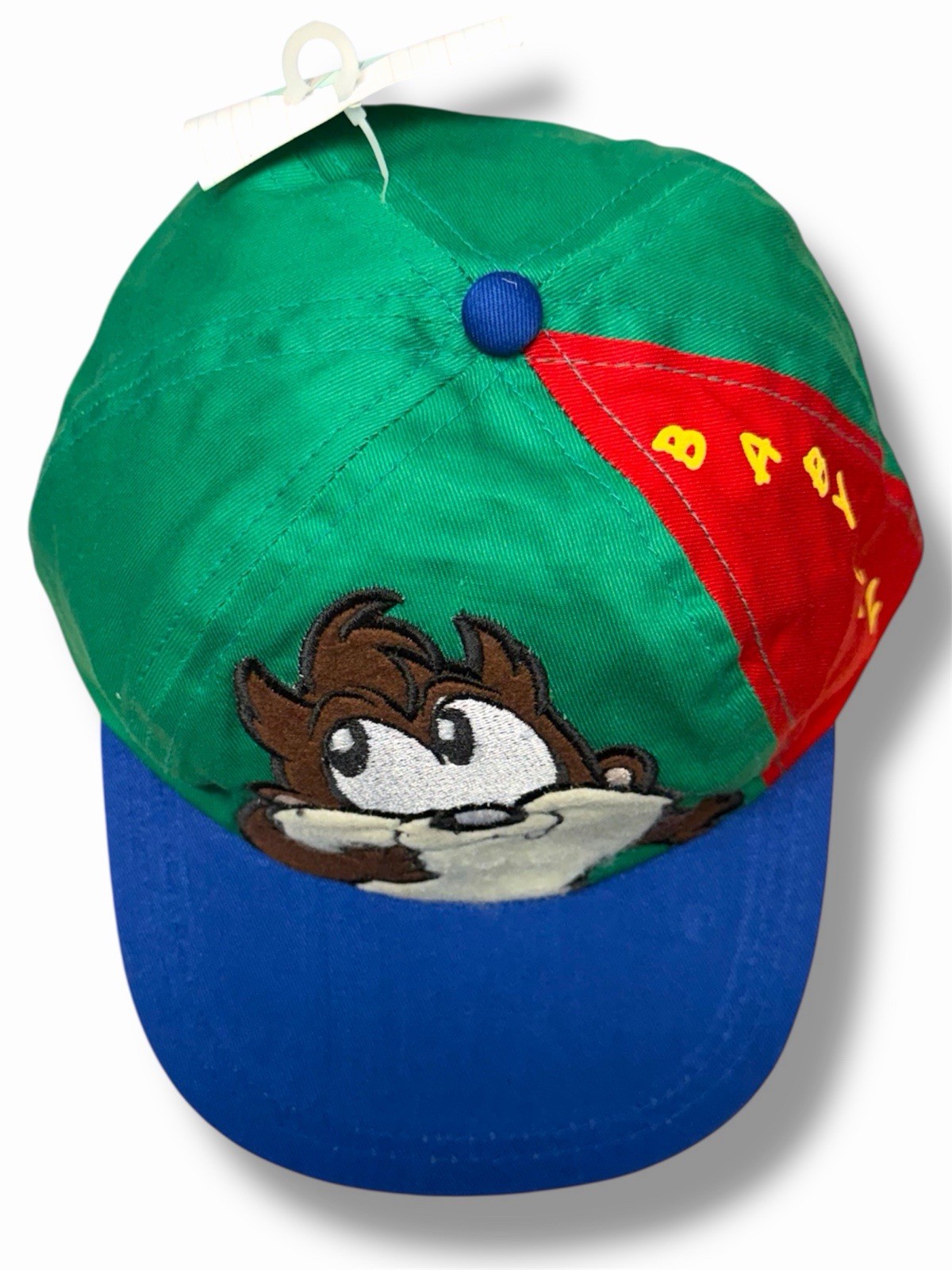 Vintage 90s Baby Looney Tunes Taz Youth Snapback Hat Warner Bros NOS Warner Bros