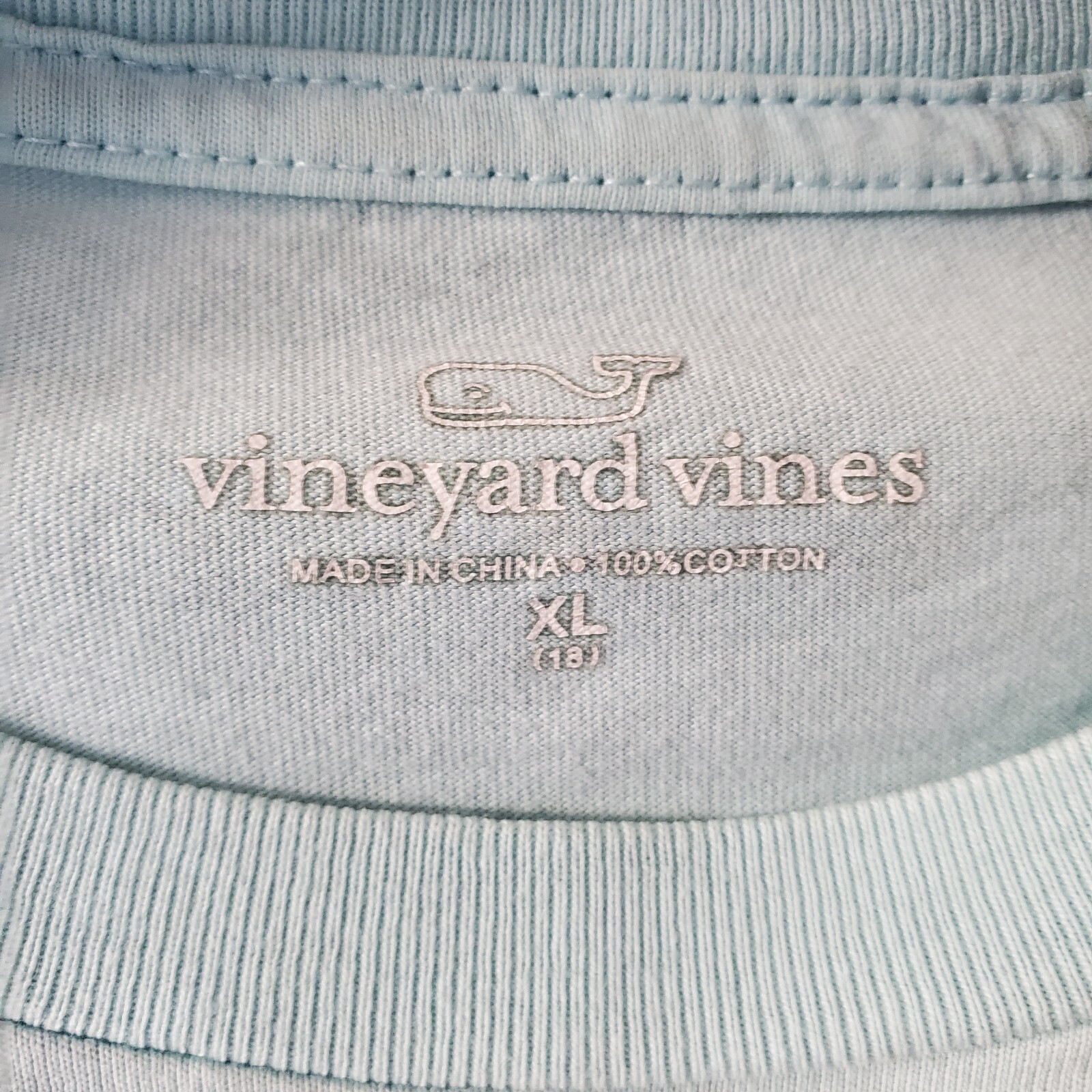 Vineyard Vines Shirt Youth’s XL Long Sleeve Tshirt Green Boys