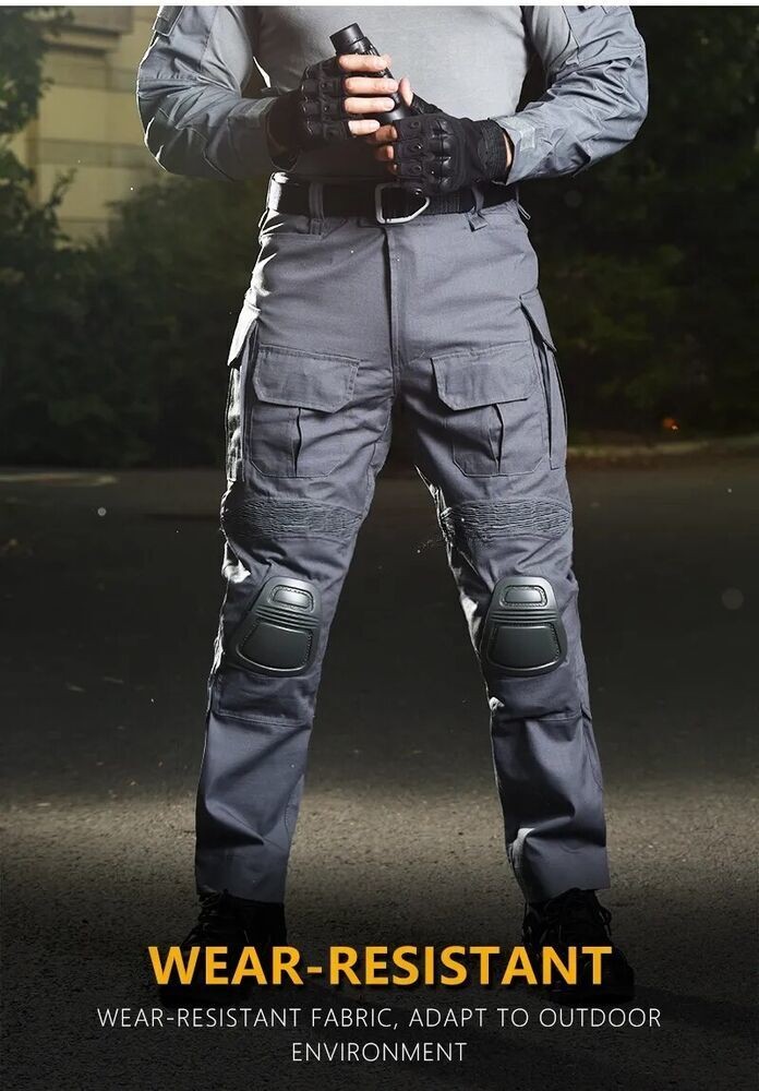 G3 Combat Pants Mens Army Military Hunting Tactical Trousers Hiking Camo