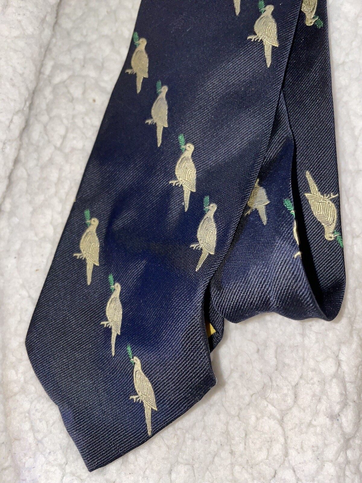 Jack Henry Club Shop Jack Henry Woven England Dacron Polyester & Silk Dove Tie