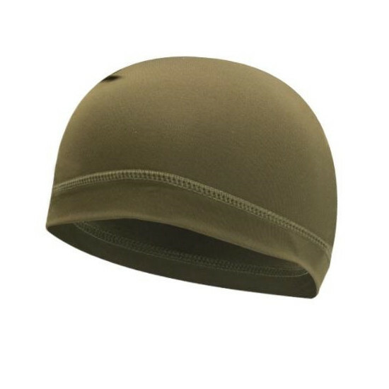 Dome Cap Wicking Helmet Liner Elastic FootBall Biker Beanie Hat Head Wrap Spande