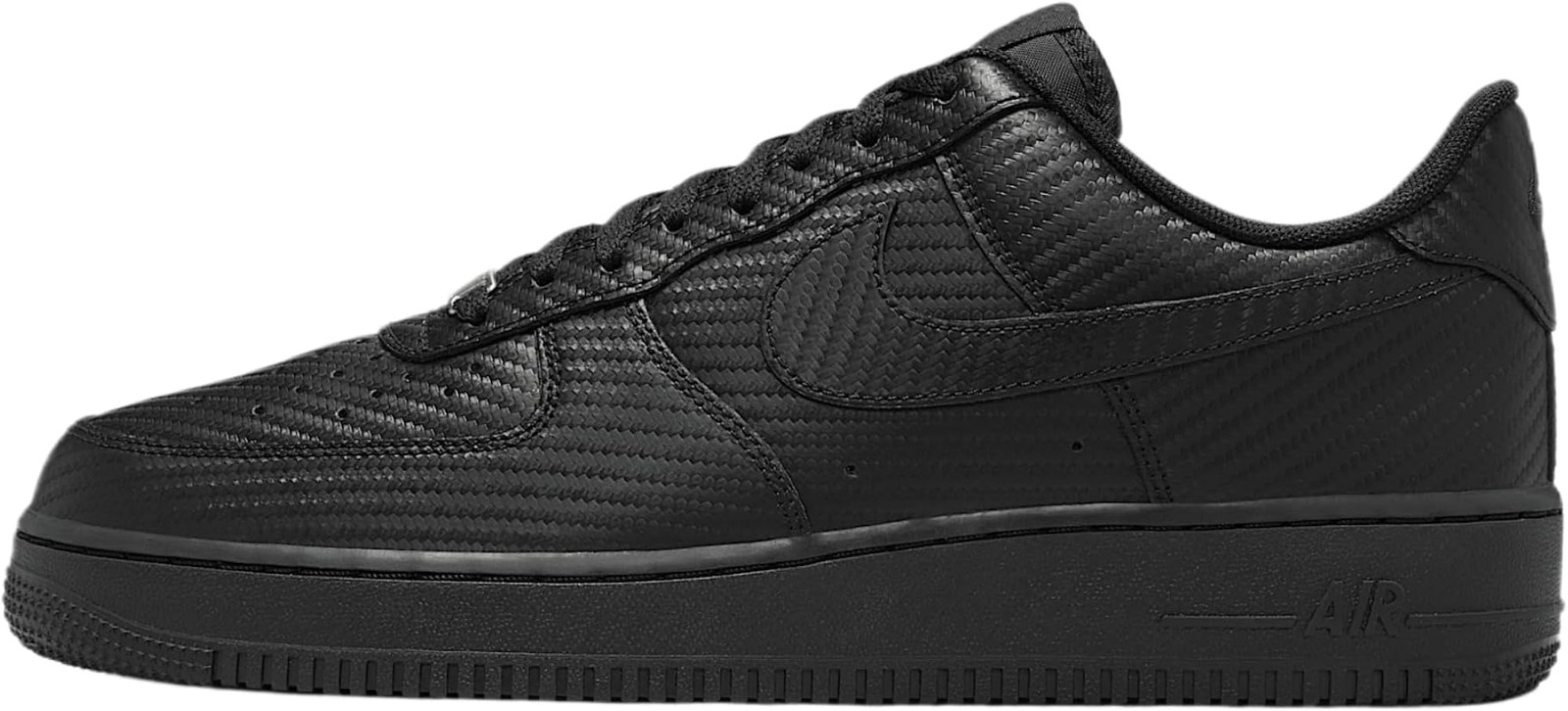 Nike Air Force 1 ’07 Men’s Shoes (HF2886-001, Black/Black) Size 7.5 – Black/Blac