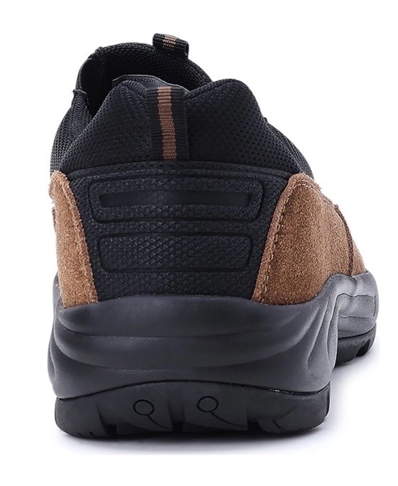 George Rugged Moc Brown Suede Slip On Shoes Men’s 8 Memory Foam Genuine Leather