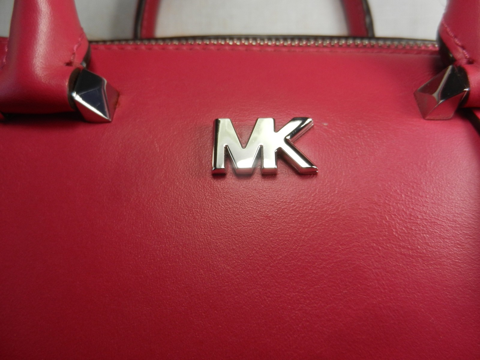 MICHAEL KORS Nolita Ultra Pink Smooth Leather Mini Crossbody Messenger Bag NWOT