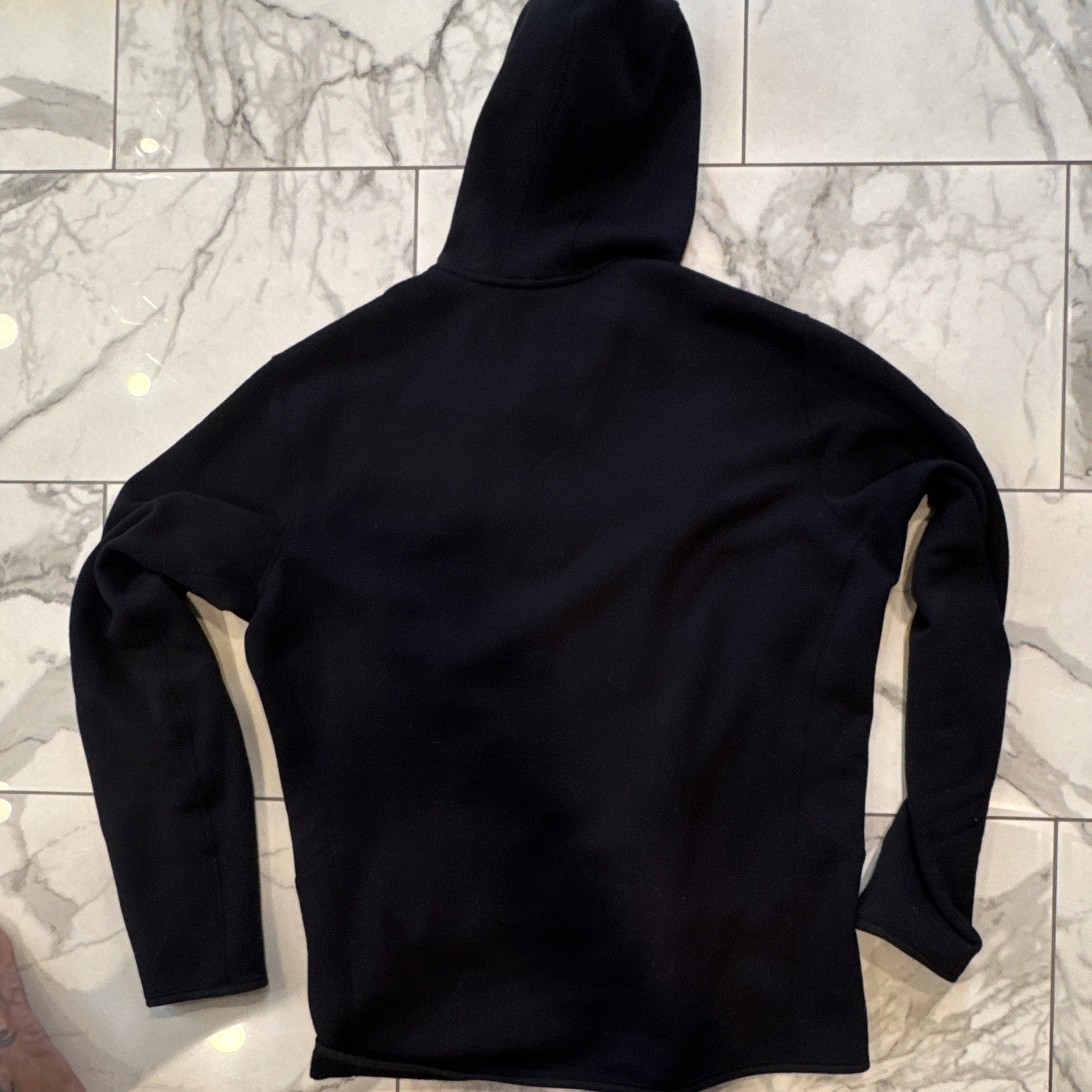 Arc’teryx Kyanite Men’s Full Zip Hooded Fleece Hoodie Black XL polartec