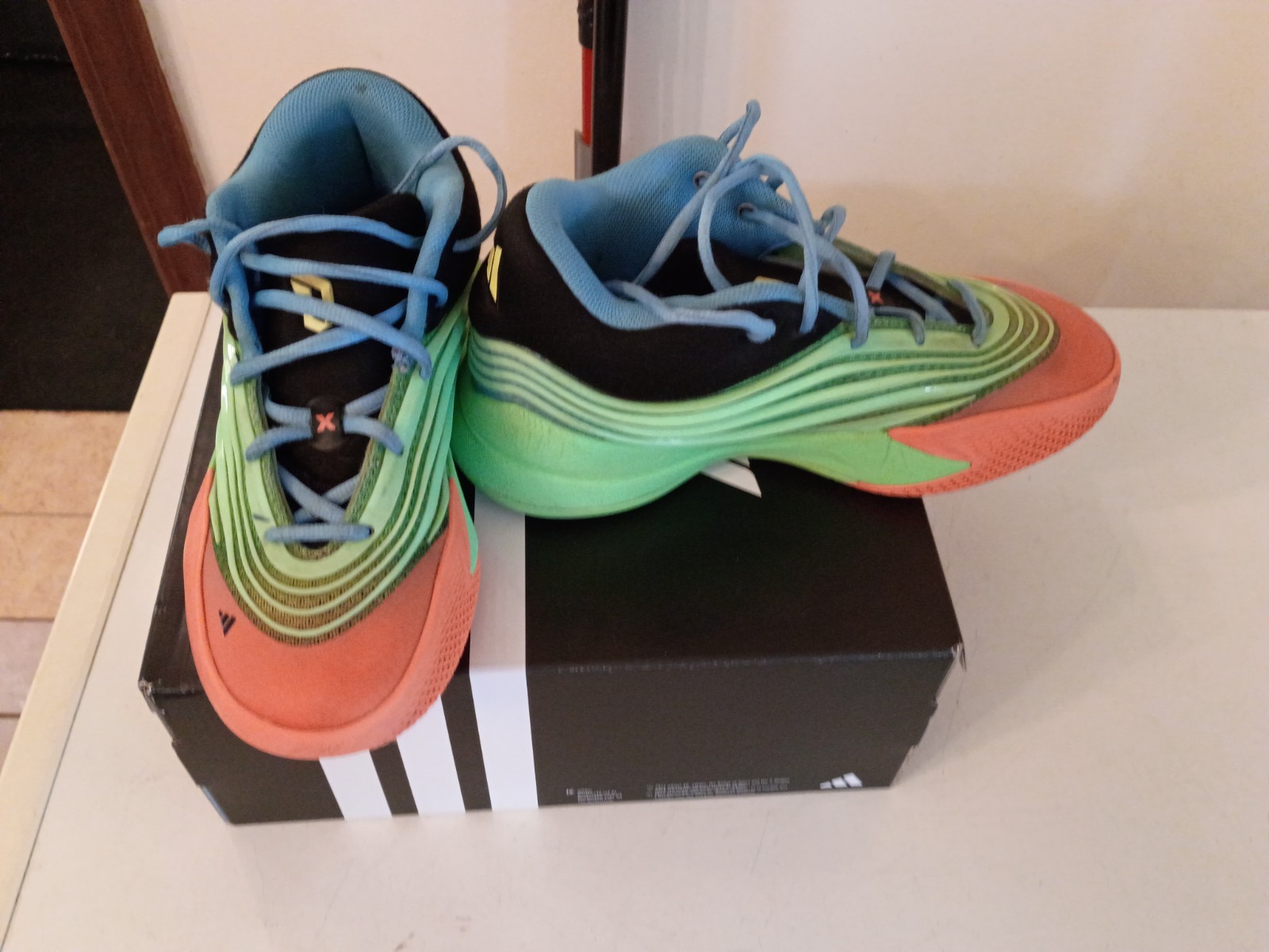 Size 5 – adidas Dame X Lime Burst