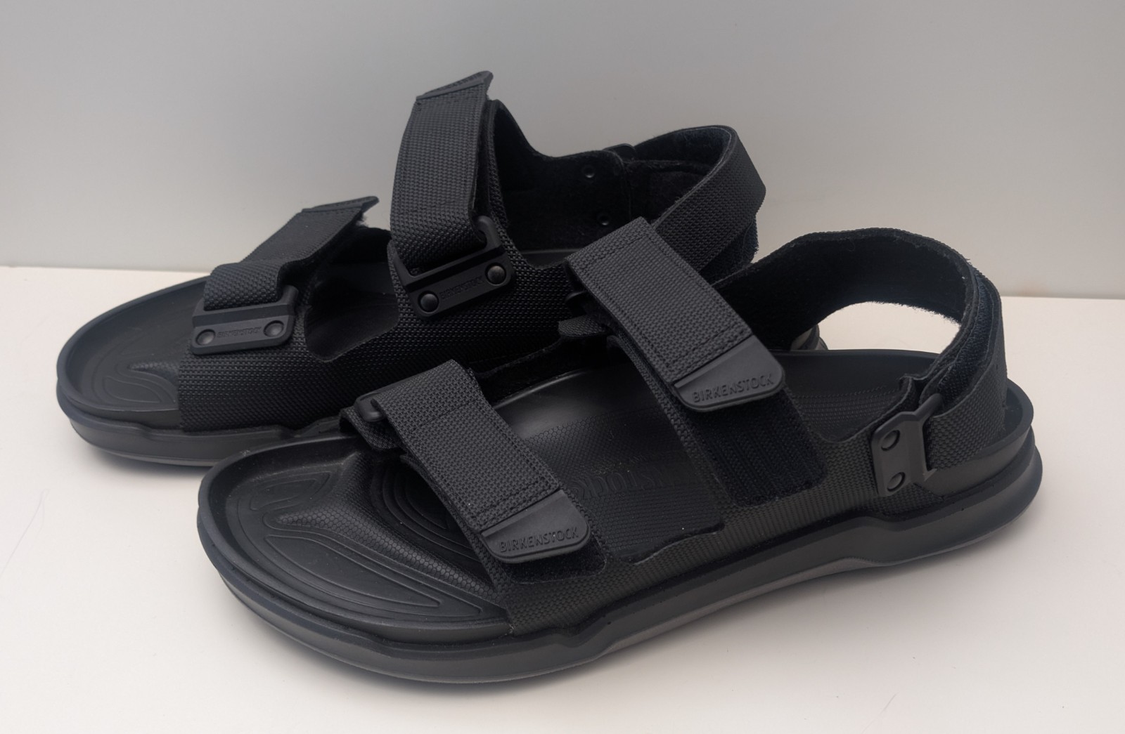 Birkenstock Men’s Size 11 EUR 44 285 Black Atacama Hiking Trek Sandals