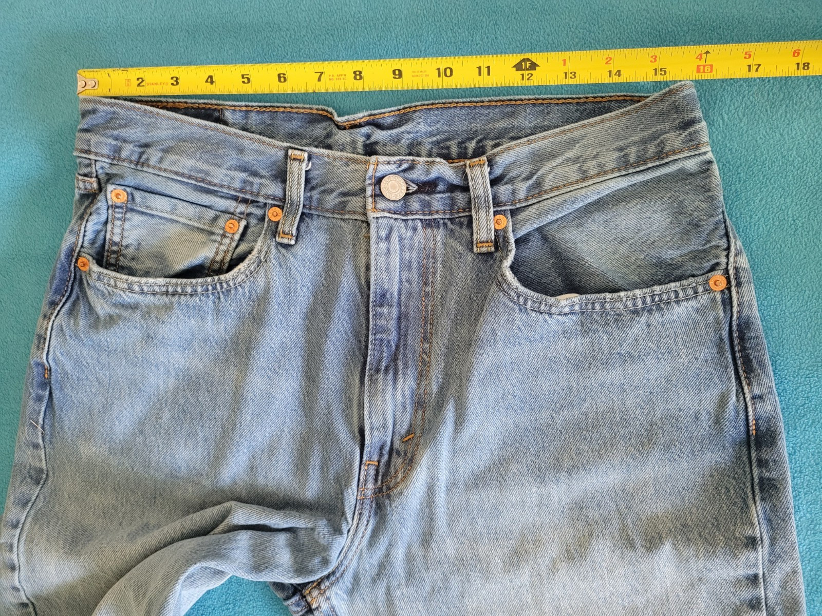 Levi’s 565 Jeans Men’s 33×32 Blue Loose Straight Denim Y2K Grunge Baggy 90s