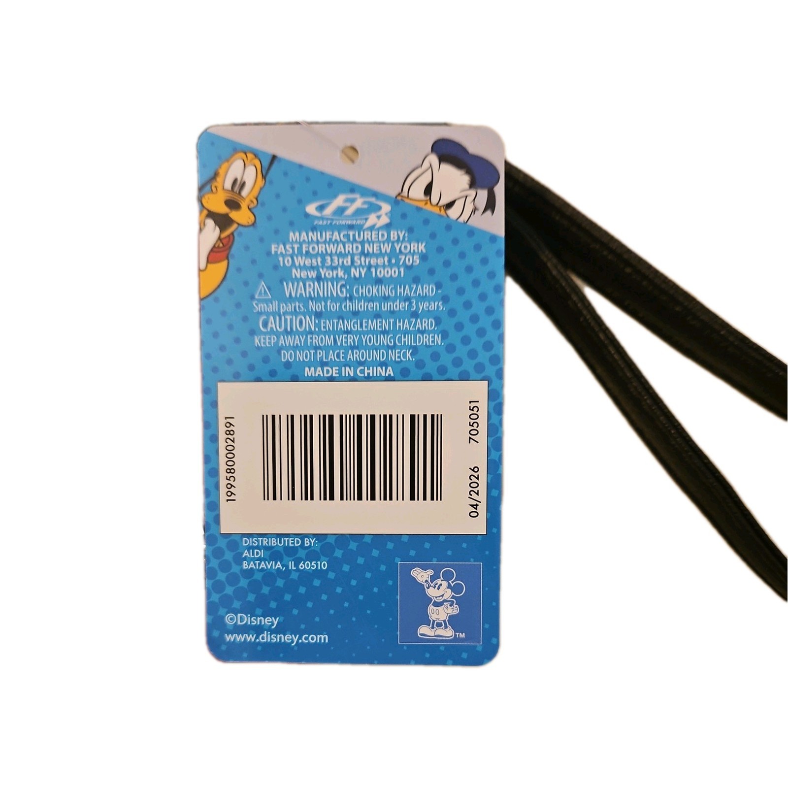 Disney Mickey & Co Mickey & Friends Zip Around Wallet NWT Aldi Exclusive