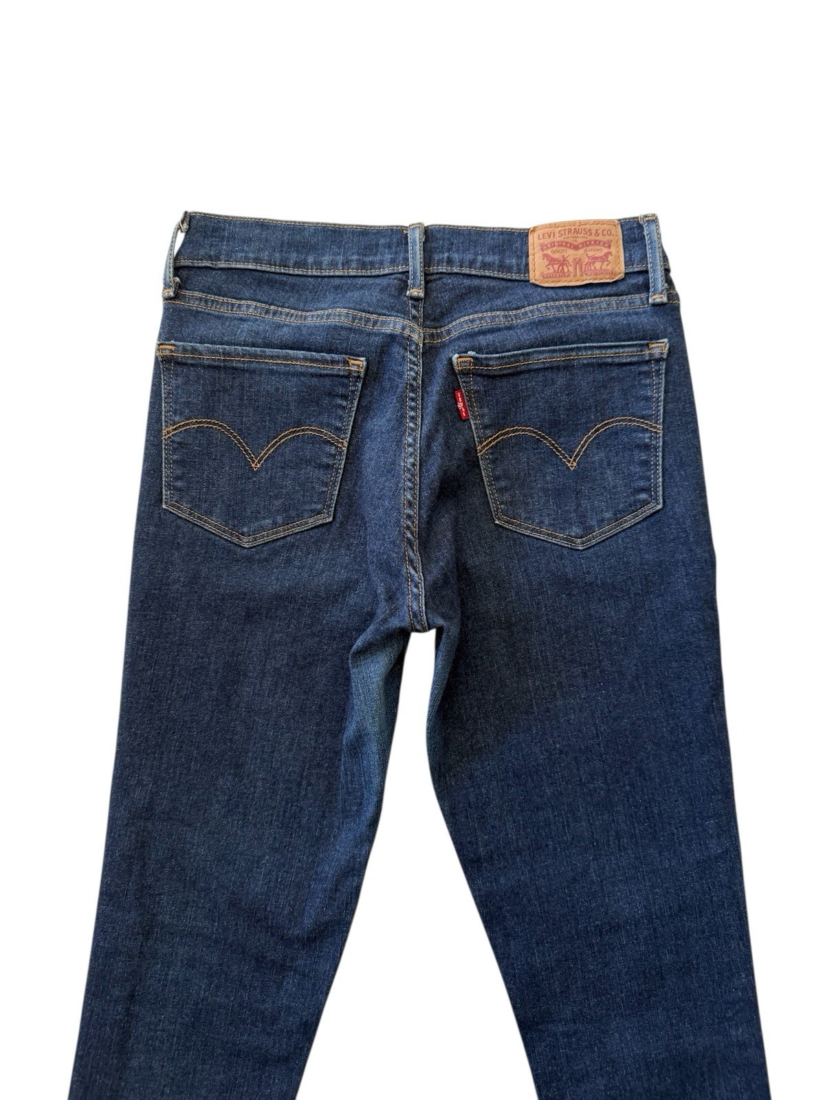 Levis Strauss 710 Super Skinny Jeans Blue Stretch Women’s 27×27 Good Condition👖
