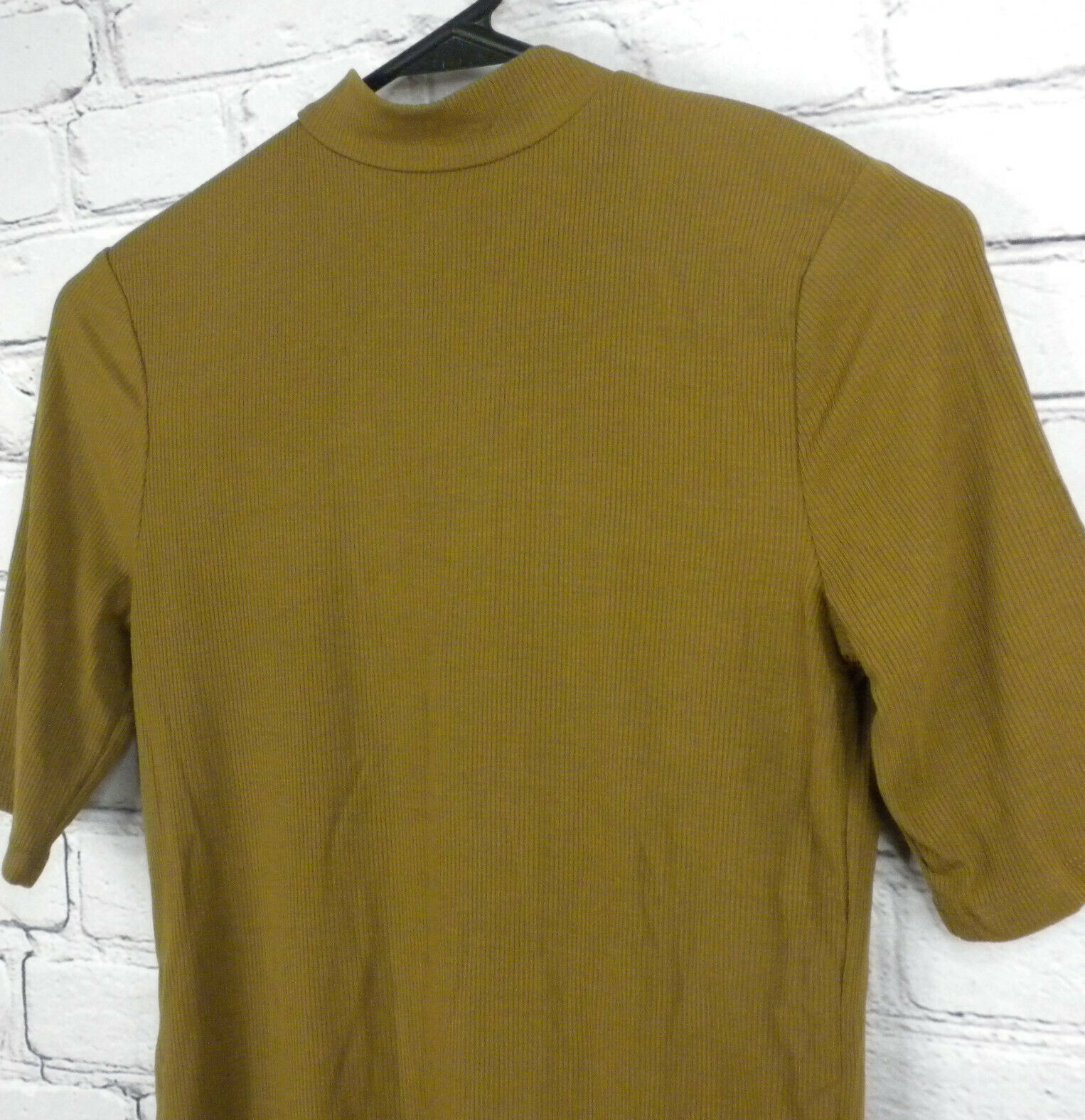 A New Day Women’s Olive Pullover Top Size XS (Bb4-b)
