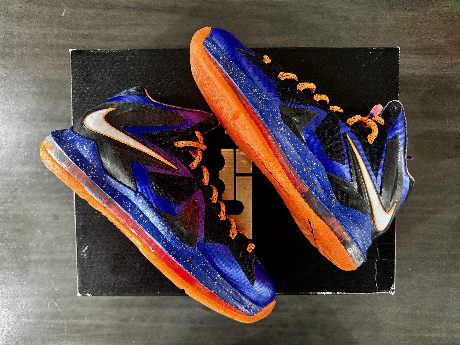 Nike LeBron 10 P.S Elite Superhero 2013 Size 9 Mens 579827-400 New