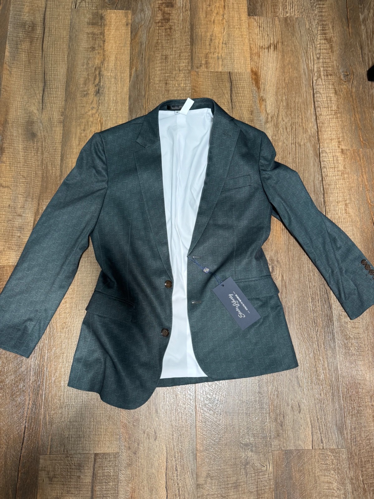State & Liberty Deep Olive Blazer 38R