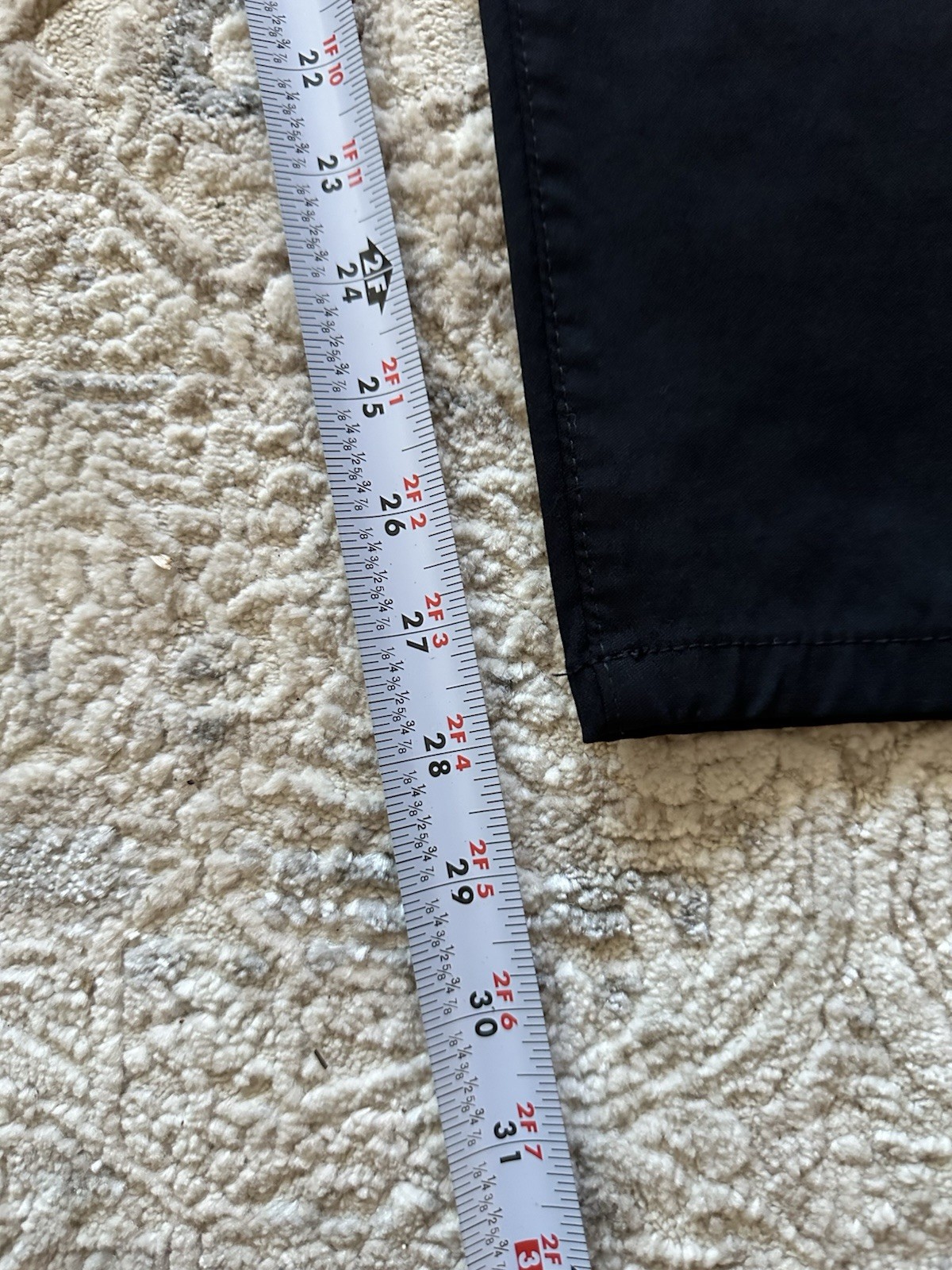 Weatherproof Vintage Tech Pant Men Size 32×30 Black Stretch Nylon Fabric 1720722