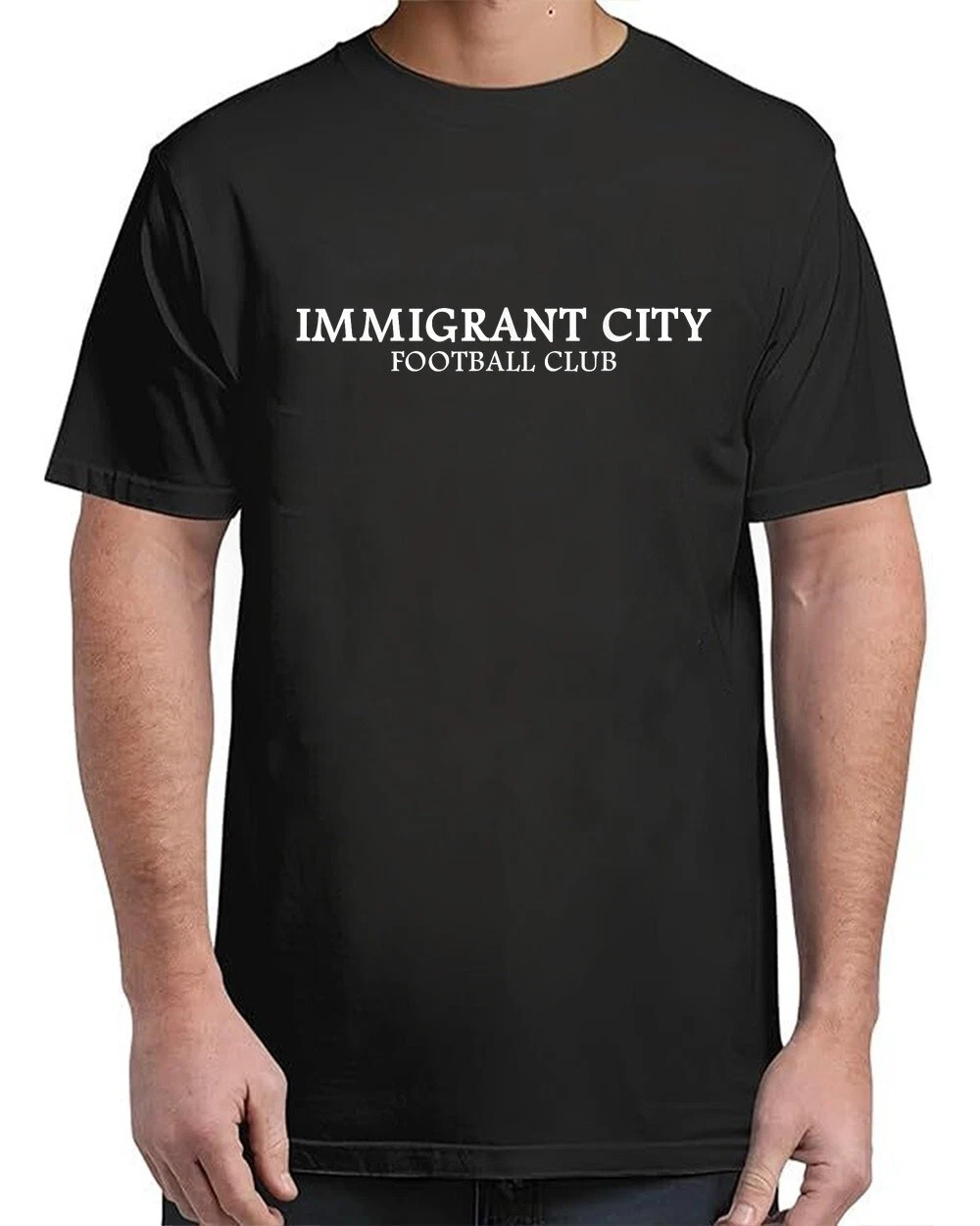 Immigrant City Football Club T-Shirt | Bold Statement Tee | Unity & Heritage