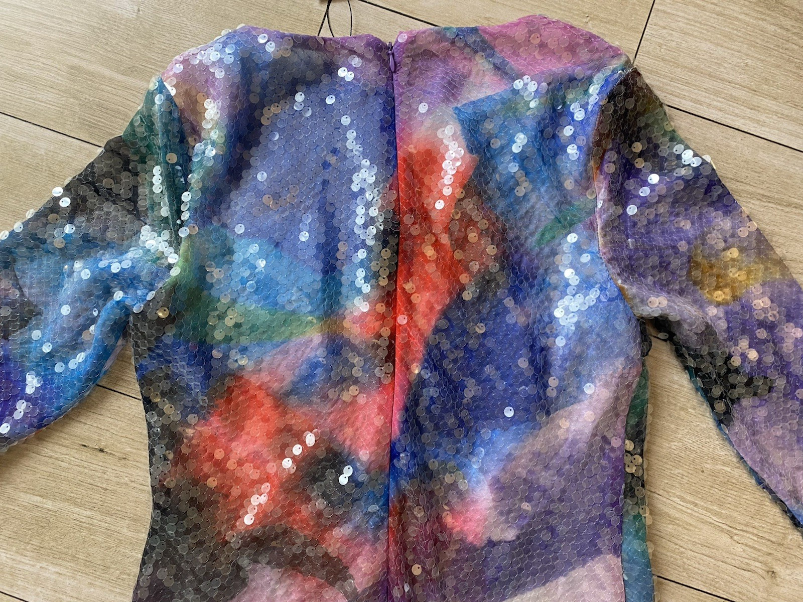 Stunning ASHISH Designer DEBENHAMS SEQUIN DRESS (uk14)