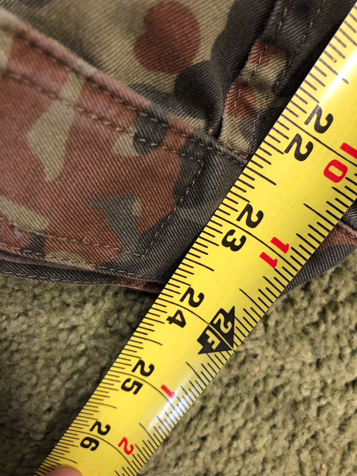 DEU GE German Army Camo Snap-Button Full Zip 175-185/1996 Jacket Field Coat