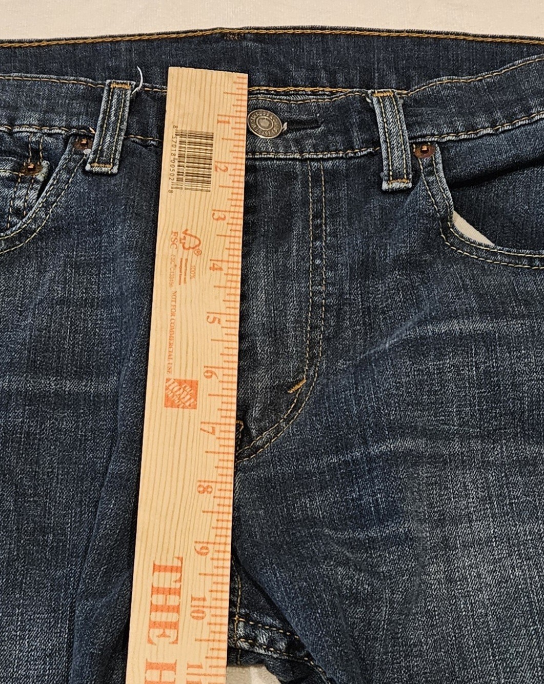 Levi’s 527 Jeans Mens 34×30 Slim Bootcut Medium Wash Blue Denim 05527-0452