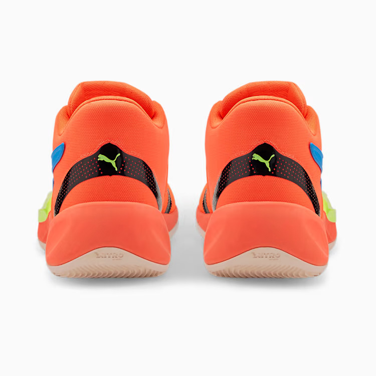 Puma US 16 Men’s Orange Black Blue Yellow Rise Nitro Basketball 377012 04 New