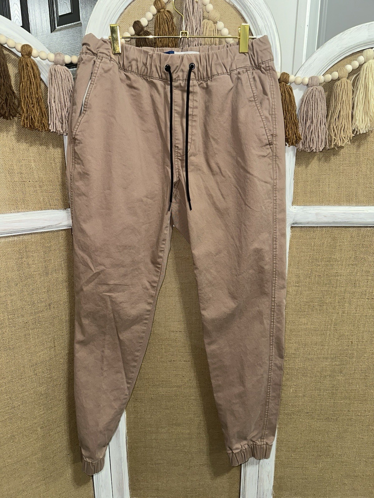 Old Navy Built-In Flex Brown Men’s Jogger Pants Size Small