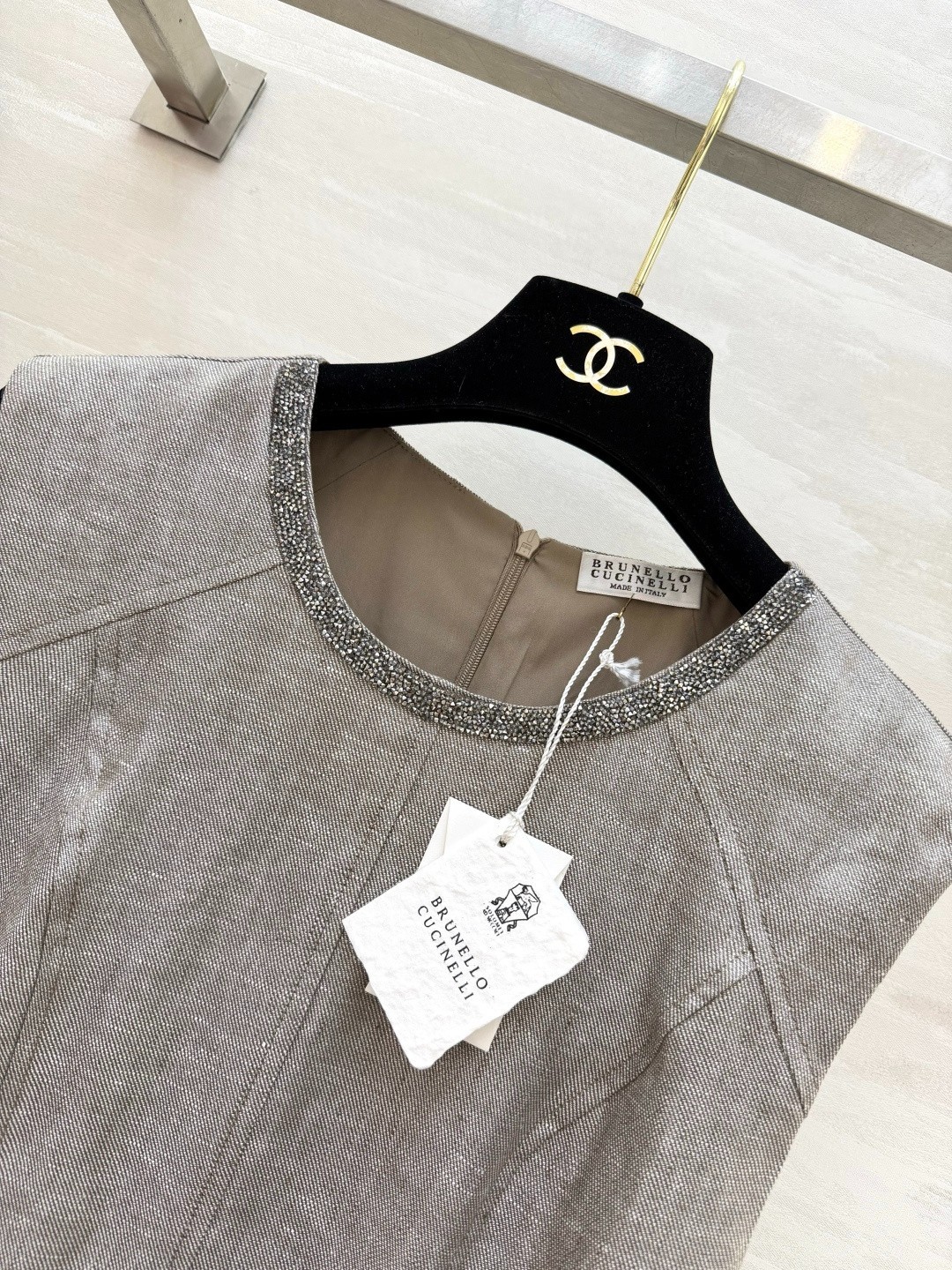 Brunello Cucinelli Linen Dress — “Old Money” Style — Size S