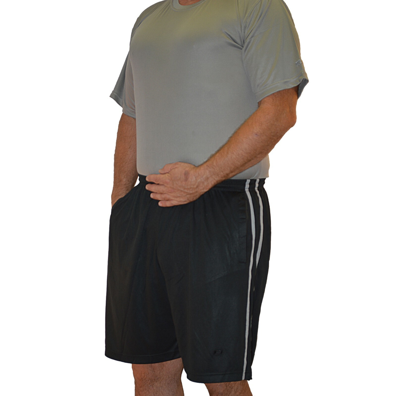 Big and Tall Birdseye Mesh Dri-Wize Performance Activewear Shorts