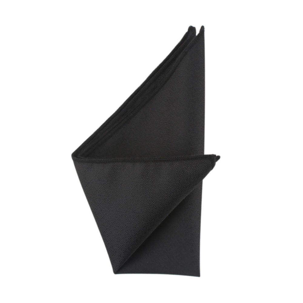 Men Solid Plain Pocket Square Wedding Party Business Formal Handkerchief Hanky