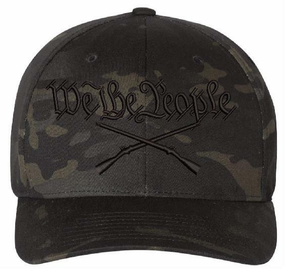 We The People Flex Fit Embroidered Low Profile Hat – Various Colors and Sizes
