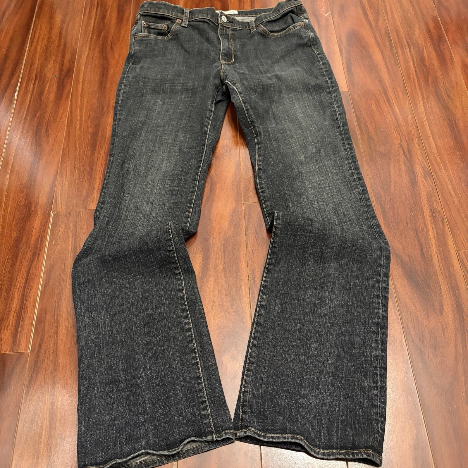 Vintage Y2k Style Women’s GAP Black Wash Bootcut Low Rise Jeans 12