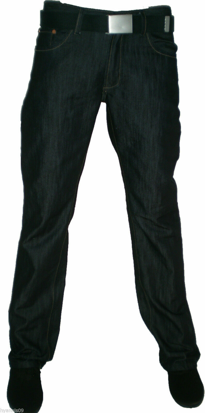 MENS BLUE DENIM Comfort Fit Jeans Rinse, Lightwash Faded Rinsewash Faded,