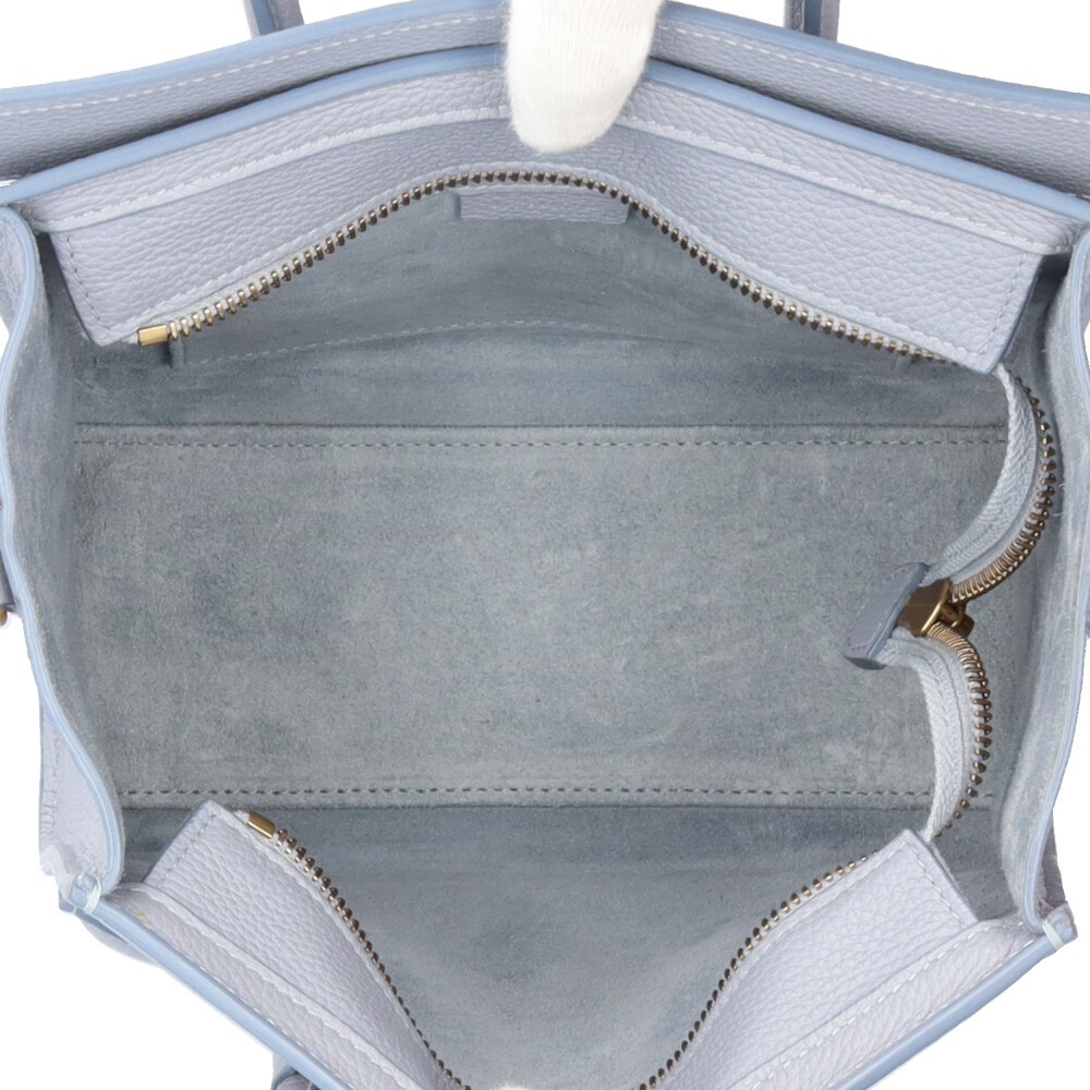 CELINE Shoulder Bag Cross Body 189243 leather 2way Luggage Nano Shopper used