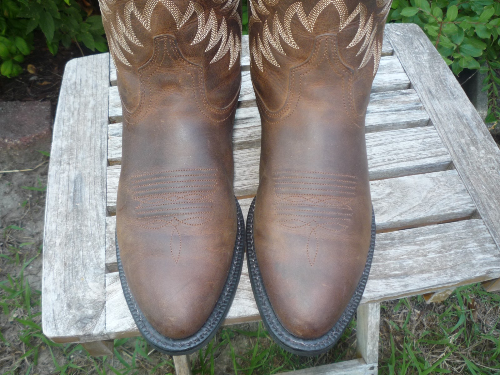 Men’s Ariat 8 EE Heritage Brown Western Cowboy Boots W Wide 34725 (10002204)