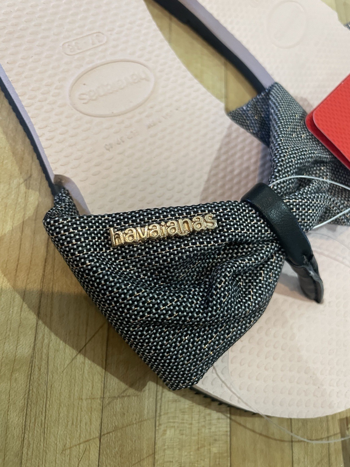 HAVAIANAS You St Tropez Flip Flop Sandals Thongs Ballet Rose 7/8 Made In Brazil
